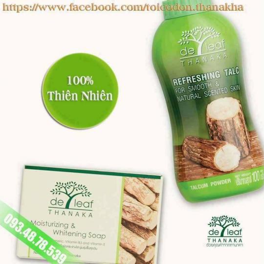 phấn rôm deleaf thanaka