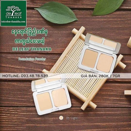 Phấn trang điểm dưỡng da Thái Lan Thanaka