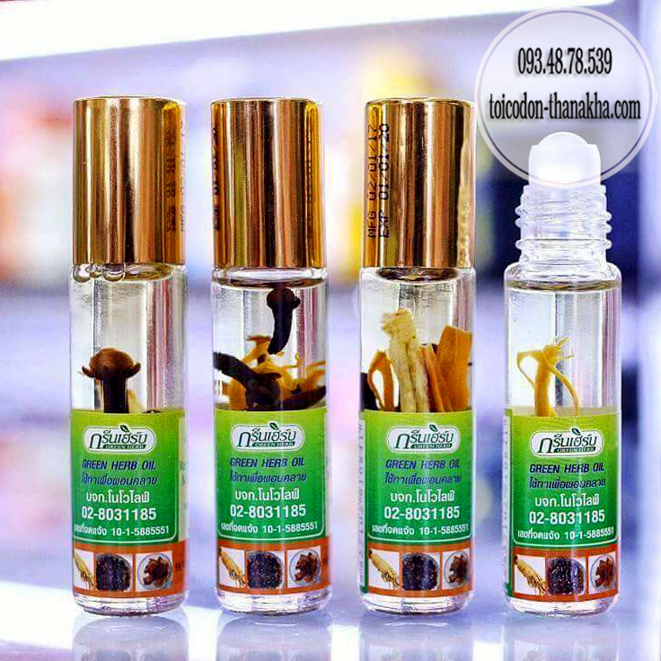 Dầu gió nhân sâm Thái Lan