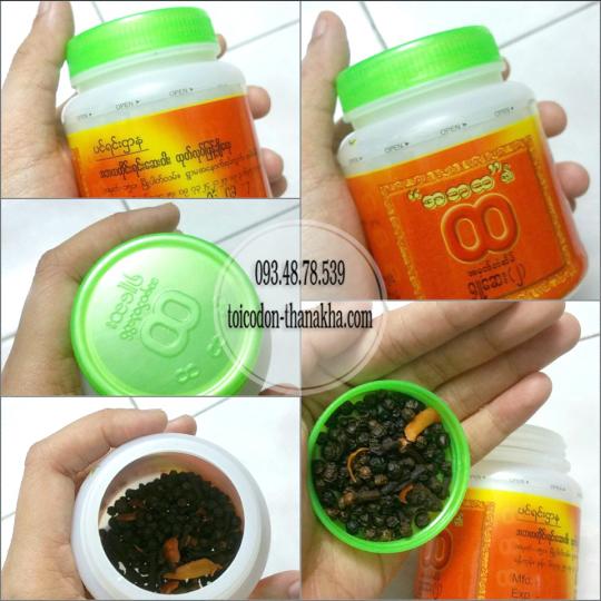 dầu hít thảo mộc Miến Điện