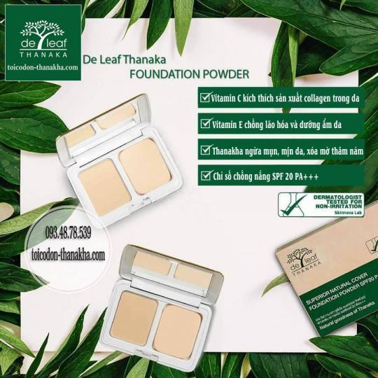 Phấn trang điểm dưỡng da Thái Lan Thanaka