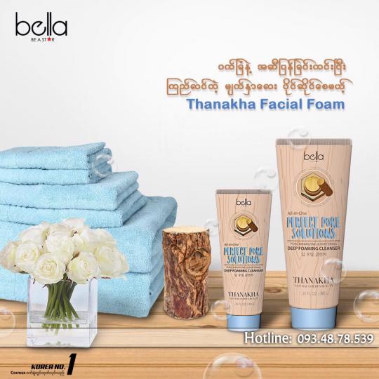 sữa rửa mặt Bella Thanakha