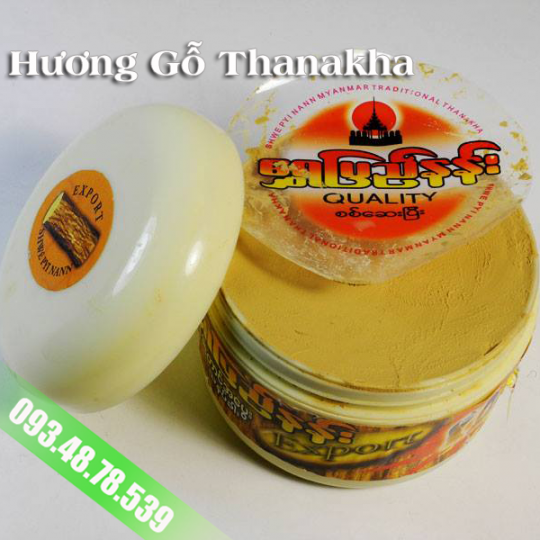 thanakha, thanaka, bột thanakha