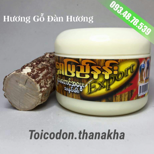 thanakha, thanaka, bột thanakha