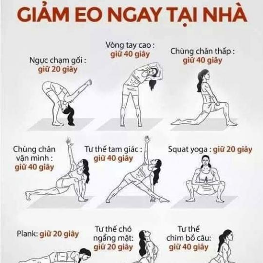 Hãy dành 15 phút mỗi ngày để có vòng eo thon gọn