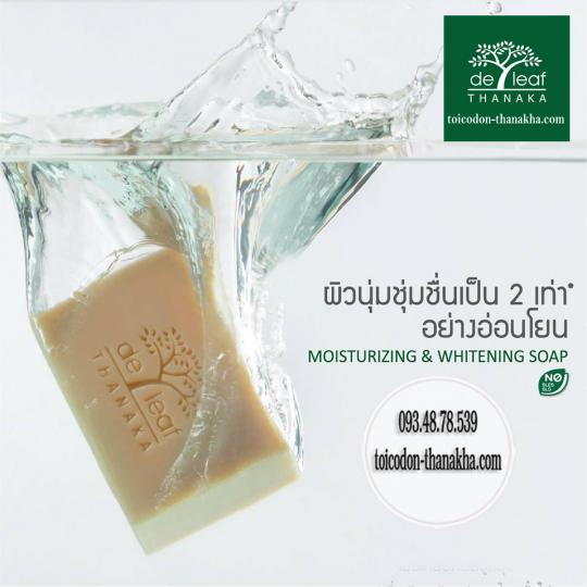 xà phòng deleaf thanaka
